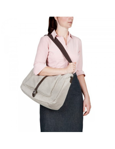 Sac à langer épaule - Chiné beige