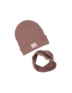 Set Beanie/Tub 0-6mois - Latte