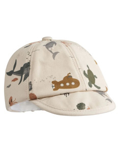 Casquette en coton 6/9M -...