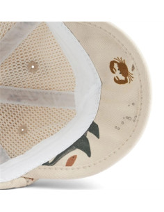 Casquette en coton 6/9M -... 2