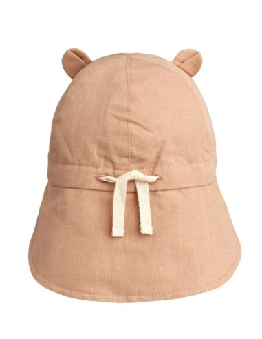Chapeau de soleil en lin 3-6M - Pale...