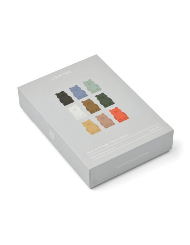 Crayons Mr.Bear Wallace lot de 9 -...