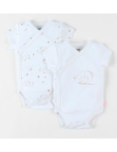 Bodys Bio croisés MC 2pces...