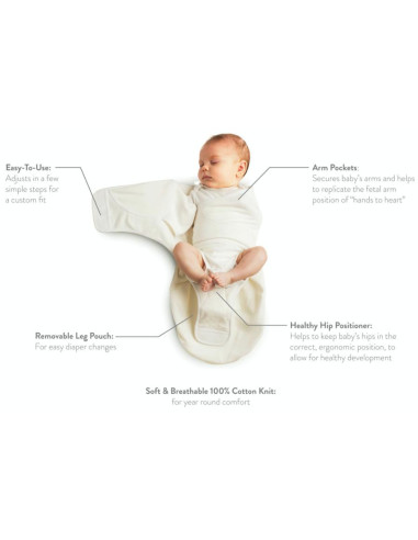 Couverture d'emmaillotage - Elephant