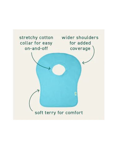 Bavoir Pull-over 3pcs - Blueberry