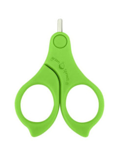 Ciseaux à ongles bébé - Vert