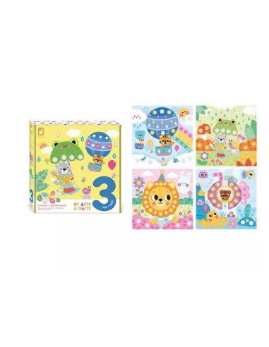 Coffret Créatif - Gros Strass - 3ans