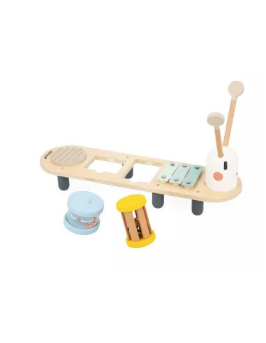 Stand d'éveil sonore chenille - Sweet...