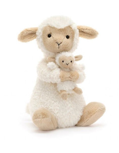 Peluche Huddles mouton - 24cm