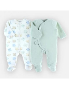 Lot de 2 pyjamas dors-bien...