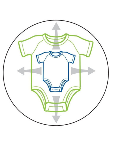 Bodys extensibles 2 pcs 0-36 mois...