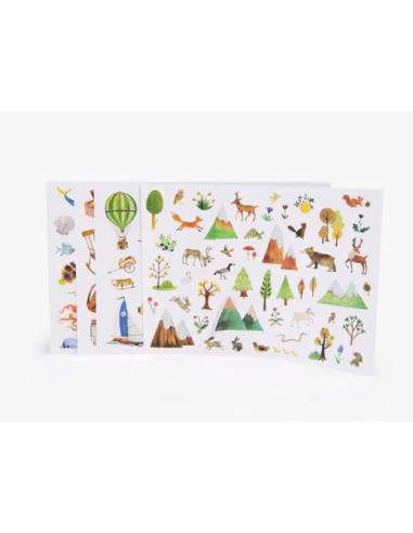 Pochette stickers L'explorateur - Le...