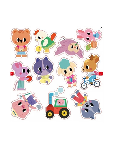 Coffret Créatif - Stickers épais...