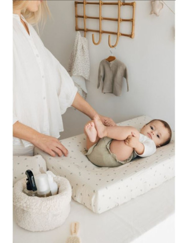 Housse coussin à langer - Apricot