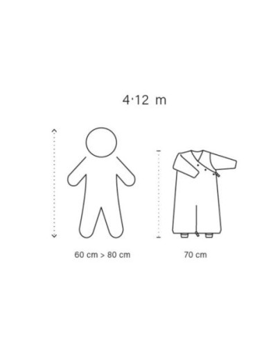 Gigoteuse Magic Bag 4-12m Quilted -...