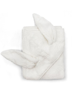 Cape de bain Bunny - Old White
