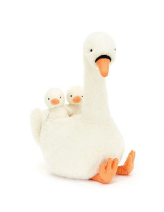 Peluche Featherful Swan - 39cm