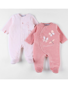 Lot de 2 pyjamas dors-bien...