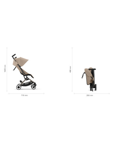 Poussette Cybex Libelle - Magic Black