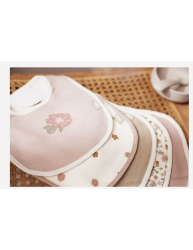 Bavoirs imperméables 5pcs - Retro...