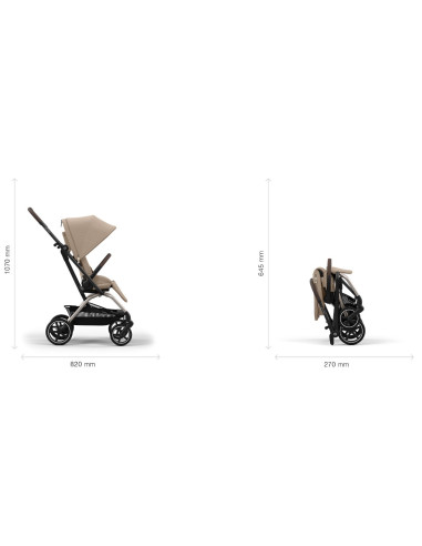 Poussette Cybex Eezy S Twist Plus 2...