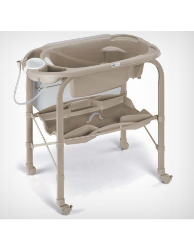 Table à langer sur baignoire...