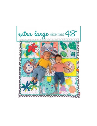 Tapis large de découverte des sens 