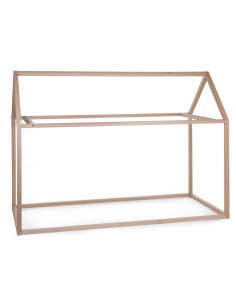 Lit cabane 90x200cm - Naturel