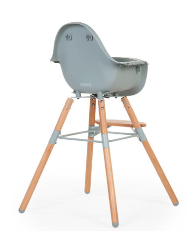 EVOLU 2 Chaise Naturel / Menthe 2en1...