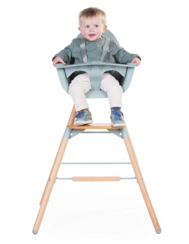 EVOLU 2 Chaise Naturel / Menthe 2en1...