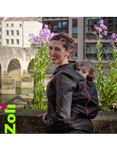 Veste de portage Zoli mi-saison Denim...