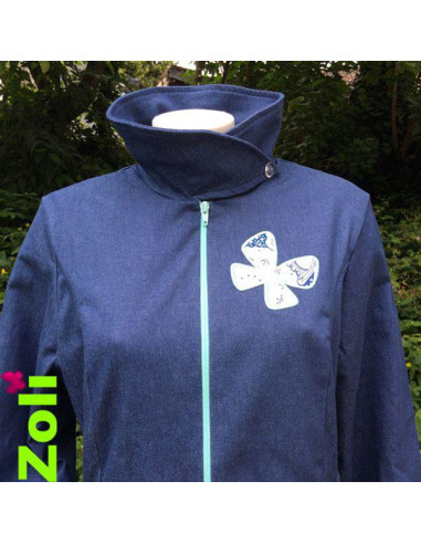 Veste de portage Zoli mi-saison Denim...