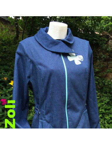Veste de portage Zoli mi-saison Denim...