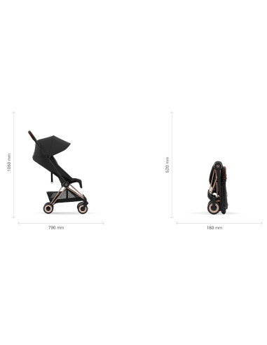 Poussette Cybex Coya  Matt black -...