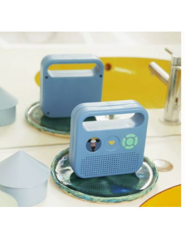 Boites à histoires Merlin - Bleu Polaire