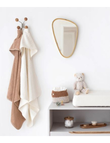 Cape de bain 75x75 terry - Beige