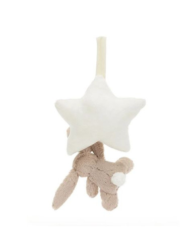 Peluche musicale Bunny - Beige Star