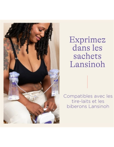 Sachets de conservation de lait...