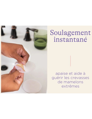Soothies® Compresses pour mamelon en...