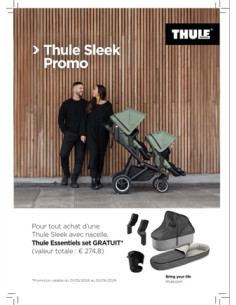 Thule Sleek et nacelle...