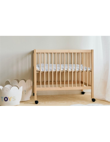 Parc PA97 avec roues 75x95cm - Bois...