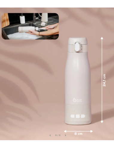 Chauffe-biberon Nomade Moov & Feed -...