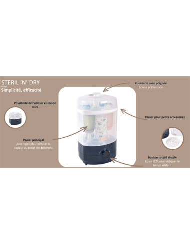 Stérilisateur et sécheur - Beaba