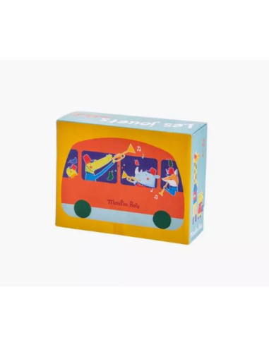 Bus musical en métal Fanfare - Les...