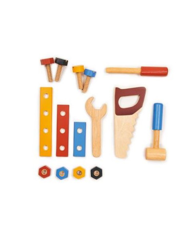 Boîte à outils en bois