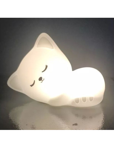 Veilleuse silicone - Stella Chat