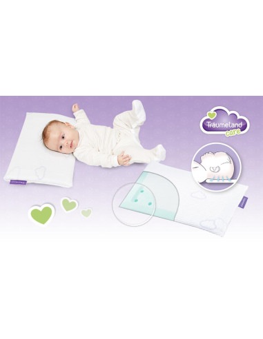 Oreiller bébé Sleep Safety 40X60X3 -...