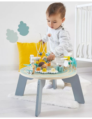 Table d'activités en bois - Le Jardin