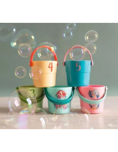 Seaux de Bain Mes Bébés Animaux