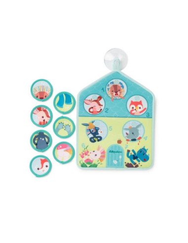 Panneau de bain - Je me lave